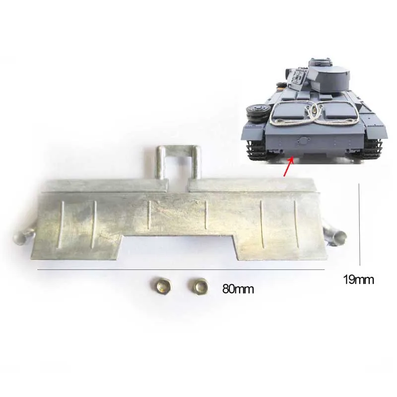 

Mato rear metal exhaust for 1/16 1:16 RC Panzer III ,Stug III tank