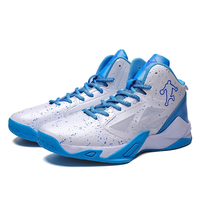 

High Top Mens Sneakers Spring Autumn Man Basketball Shoes Blue Black Basketball Court Sneakers Comfortable Trainers Shoes Men