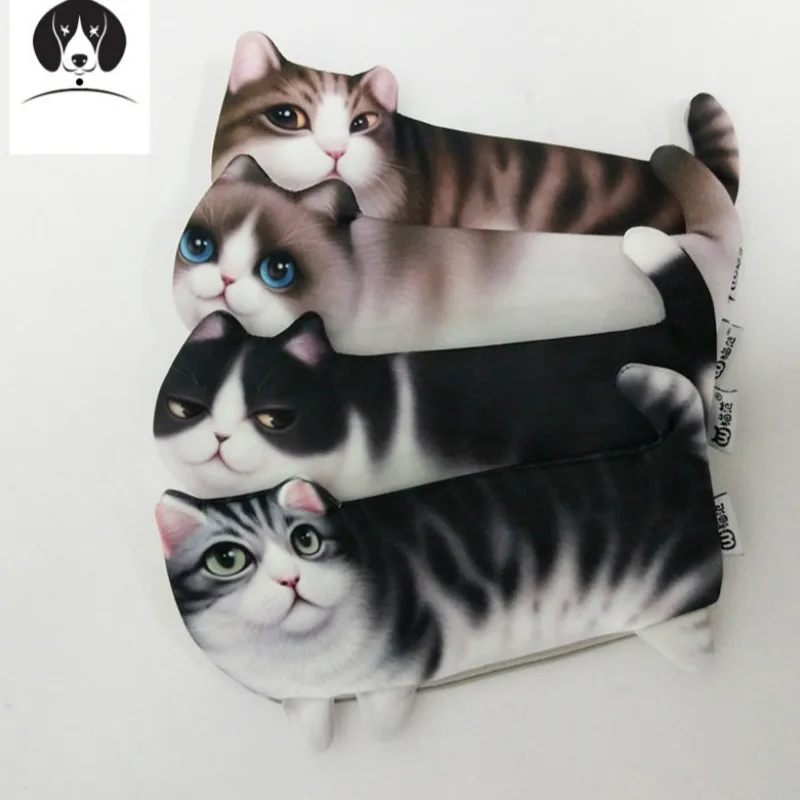 Женская косметичка для кошек маленькая Портативная сумка макияжа с милыми