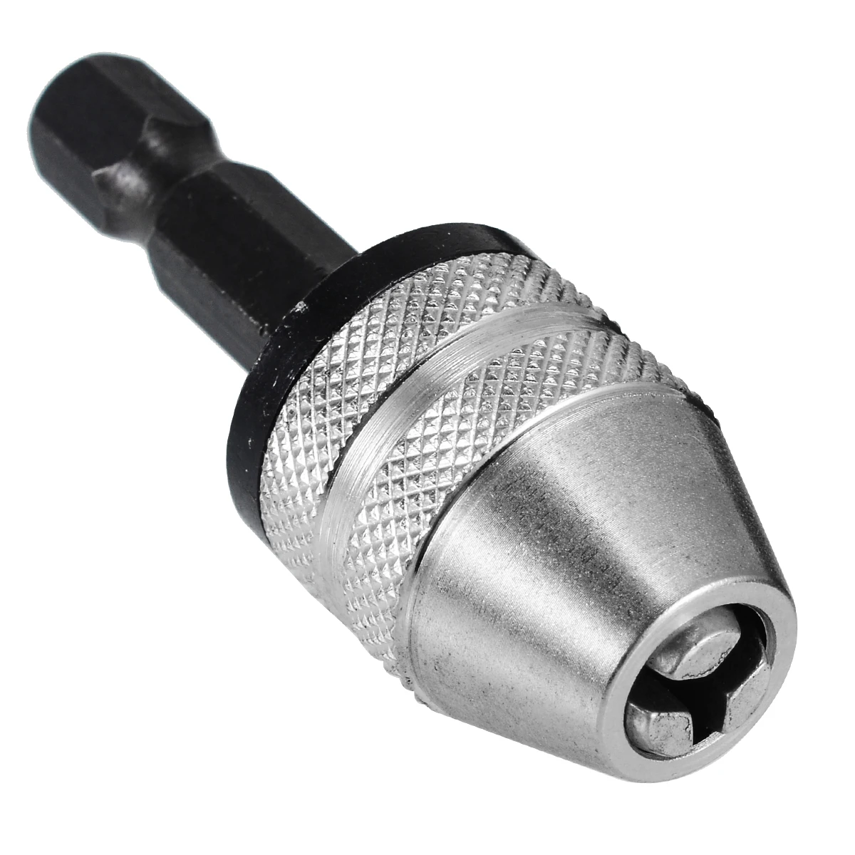 Quick Change Convertor Adapter Tool  Keyless Drill Chuck 1/4'' Hex Shank Hand Keyless Drill Bit For Power Tools