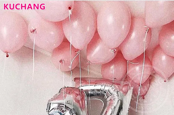 20 шт. светло-розовый букет шариков из белого латекса воздушные шары 10 дюймов утолщаются 2,3 г декор для вечеринки в честь Дня рождения Свадебная вечеринка баллоны матовый цвет