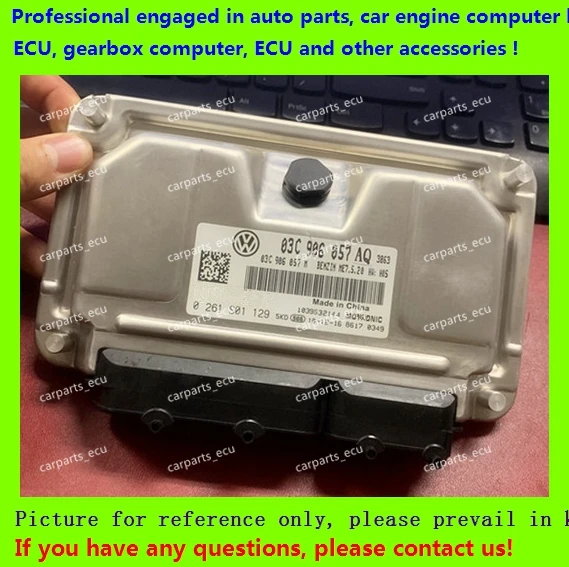 

For car engine computer board/VW Lavida ECU/Electronic Control Unit/03C906057AQ 0261S04015/03C 906 057 AQ/03C906057AR 0261S04016