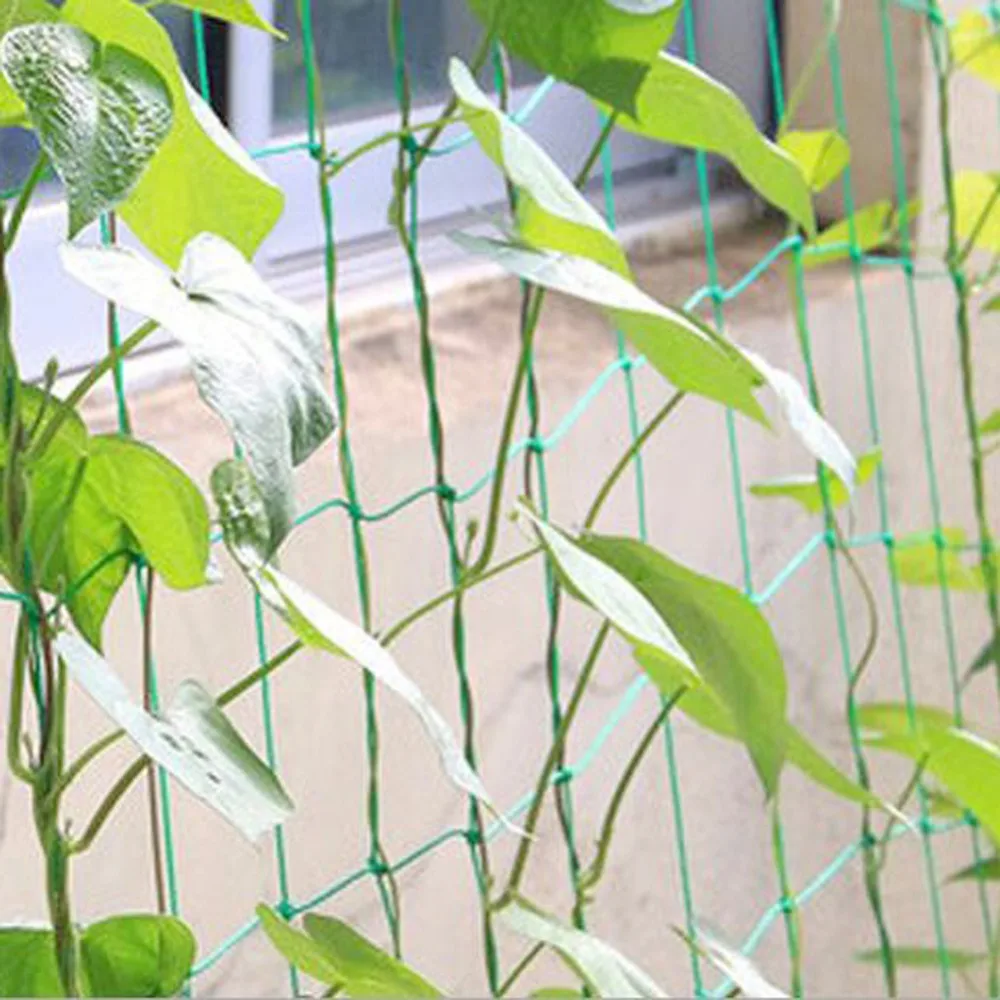Садовый Забор нейлоновая сетка альпинистская рама садовая ограда из растений анти-птица сетка растение трельяж лазание лозы сетка 1 шт