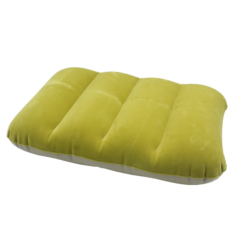 

BYRIVER 45*30cm 2 Color Travel Inflatable Pilllow Air Cushion Travel Office Nap Rest Back Support Foldable Blow