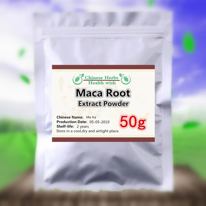 

50-1000g,Enhance Physical Energy and Endurance,Maca Root Extract Powder,Maca P.E. Macamide Powder,Improve Sexual Function