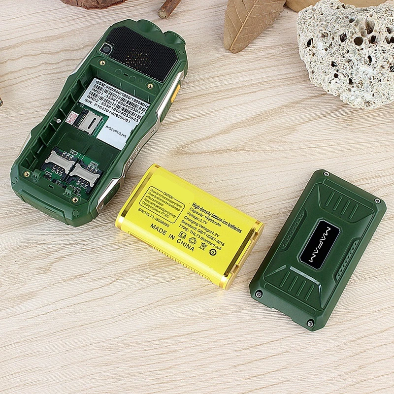 Outdoor Rugged Shockproof Mobile Phone Powerbank