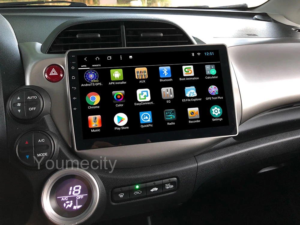 

4G Car DVD Player Android for HONDA FIT JAZZ 2007 2008 2009 2010 2012 2013 Gps radio video player IPS 1024*600 Screen wifi