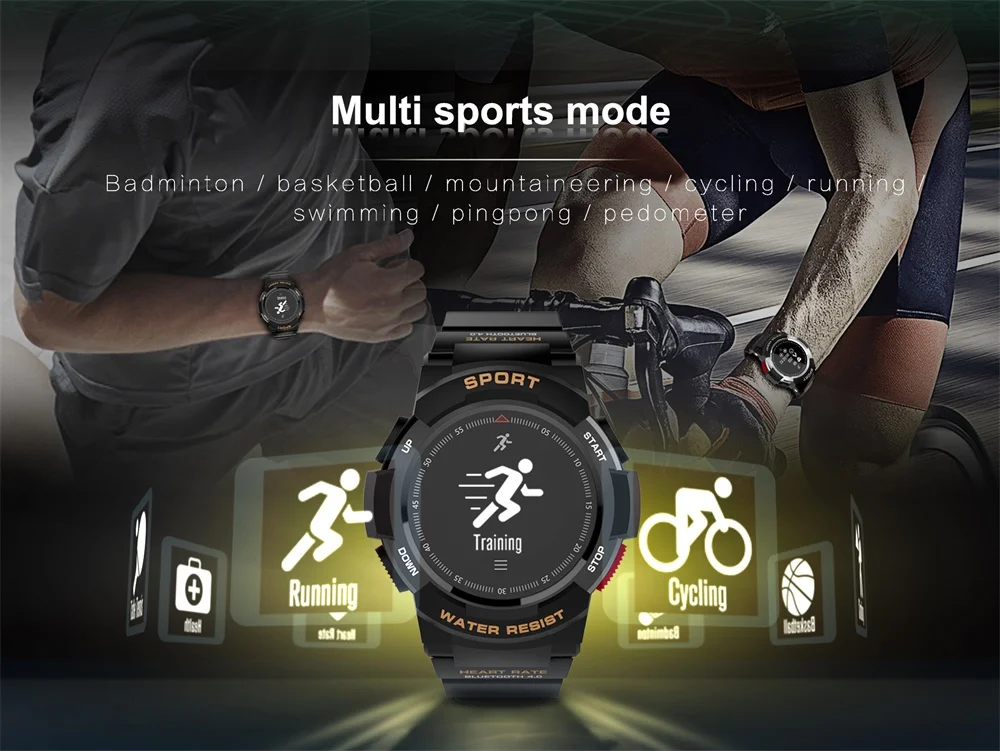 696 F6 Новые смарт-часы IP68 Водонепроницаемые Bluetooth 4,0 динамический монитор сердечного ритма спортивные Смарт-часы для ios Android смартфон