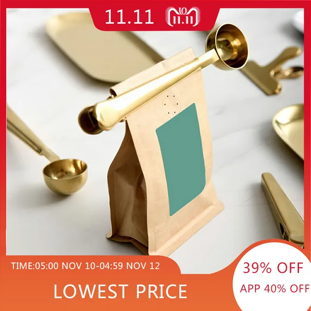 Best Offers Urijk Multifunction Kitchen Supplies Coffee Scoop With Clip Stainless Steel Tea Coffee Measuring Cup Coffee Scoop Spoon Best Offers Urijk Multifunction Kitchen Supplies Coffee Scoop With Clip Stainless Steel Tea Coffee Measuring Cup Coffee Scoop Spoon