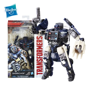 

Hasbro Transformers Toys The Last Knight Premier Edition Deluxe Barricade Autobot Rollbar Action Figure Model CarToy Collection