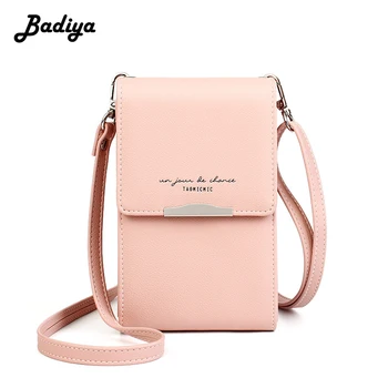 

Elegant Solid Women's Shoulder Bags Leather High Capacity Hasp Mobile Phone Packing Crossbody Bag Ladies Pu Leather Flap Girl