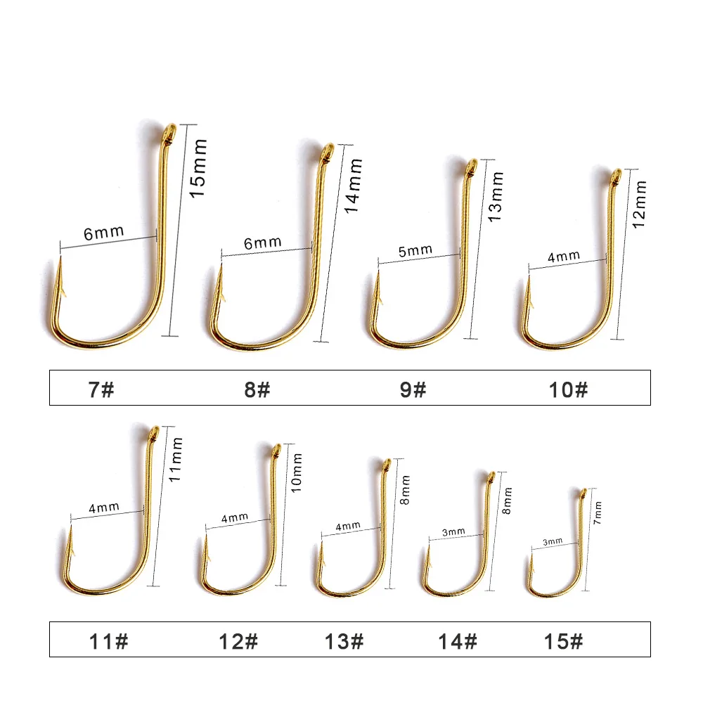 Рыболовный крючок, 10 шт./лот, Размер 7#-Размер 15#, рыболовные крючки из Японии, джиг, кормушка для ловли карпа, Anzol, рыболовные снасти