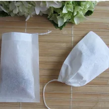 FeiC 100 шт/партия 8*10 см пустые чайные пакетики струны нетканые одноразовые мешок фильтра для свободного чая кофе