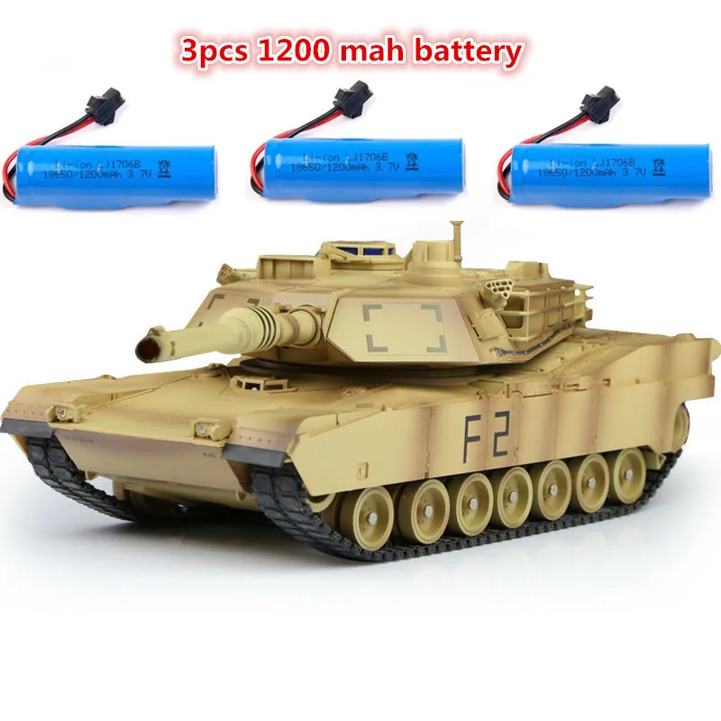 Радиоуправляемый боевой танк с дистанционным управлением, имитирующий отдачу, Военный танк, вращающаяся на 330 градусов башенка, 45 градусов наклон, Радиоуправляемый танк, 2 цвета на выбор