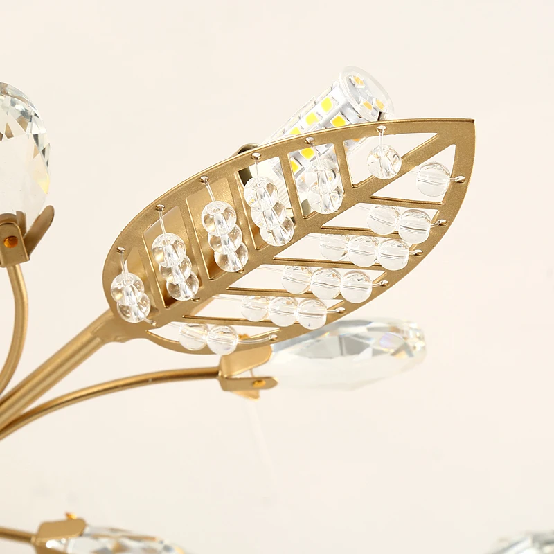  Modern ceiling light for living room led Crystal ceiling lamp bedroom crystal lamps dining gold lof - 32876094208