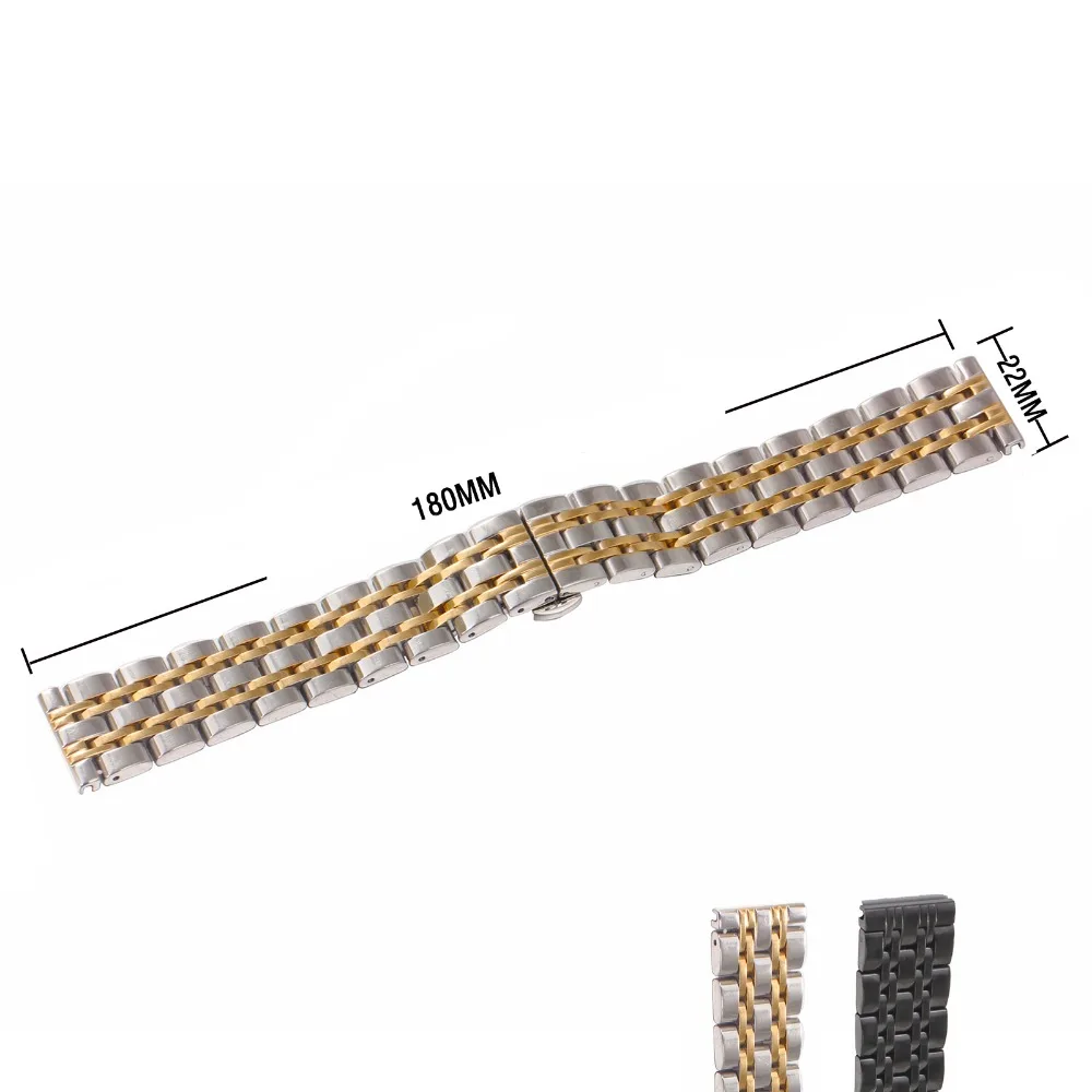 STRAP 21 SILVER GOLDEN  22mm