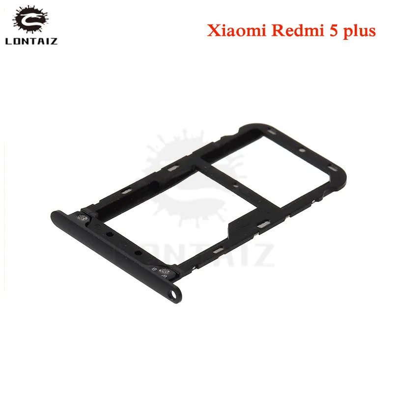 

For Xiaomi Redmi 5 Plus SIM Card Tray SIM Card Holder Adapter for Xiaomi RedMi5 Plus SIM Card Slot Miscro SD TF Card Tray