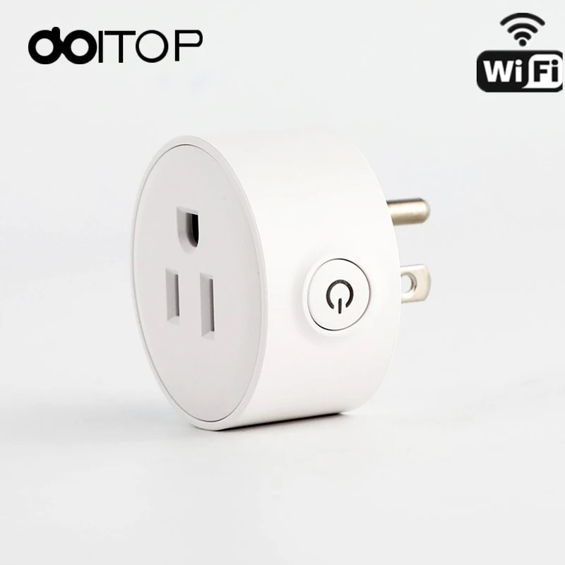 Продажа DOITOP умная вилка Wi Fi Remote Управление Мощность полосы синхронизации коммутатора для умного дома автоматизации электронная Системы розетка СШ...