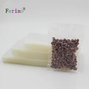 

100pcs Vacuum Resealable Clear Plastic Seal Open Top Bags Poly Packaging Bags Different Size Kitchen Supplies Wholesale