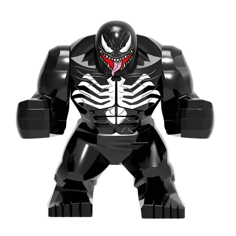 Marvel Superheros Big Size Avengers Venom Black Dwarf Carnage Building Blocks Figures For Kid Brick Toy