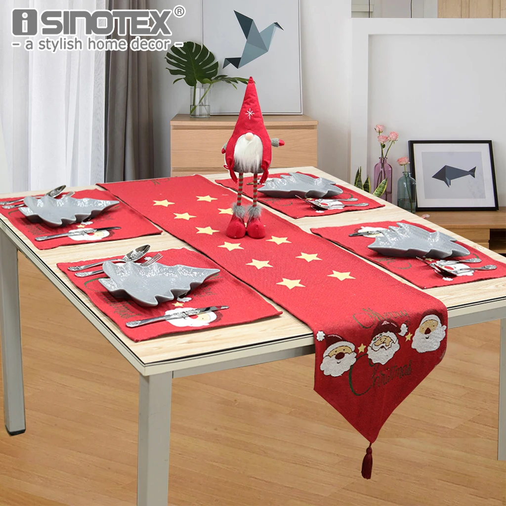 1 шт. Декоративная скатерть с Санта Клаусом 33x180 см|table runner|runner tabledecoration table runner |