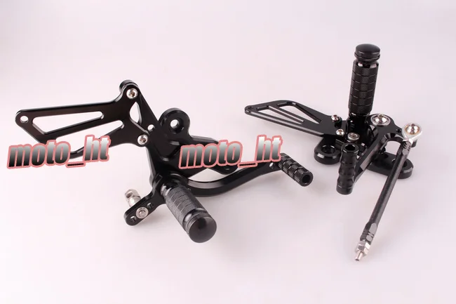 CNC Adjustable Rearset Rear Set Footpegs For Suzuki Hayabusa GSX1300R 1999 2000 2001 2002 2003 2004 2005 2006 2007 2008