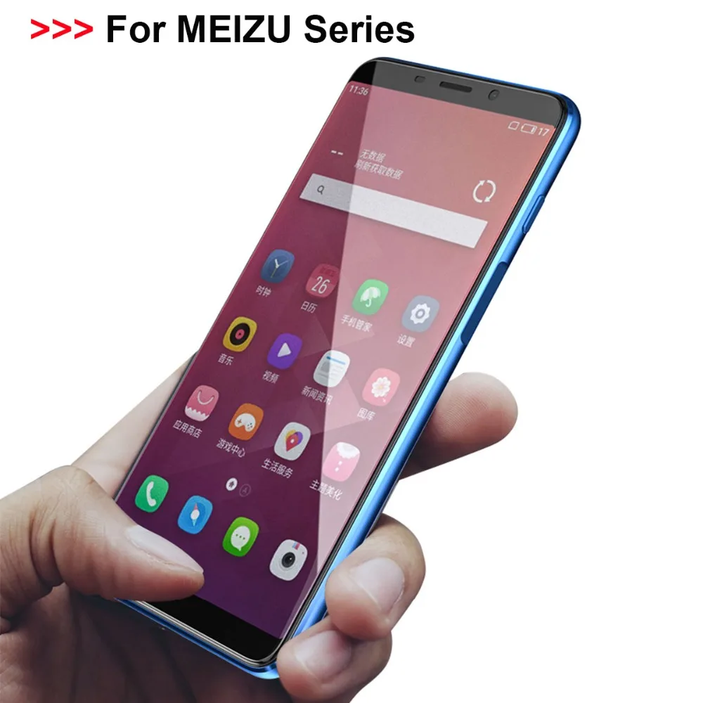 

9H 2.5D Glass For MEIZU 15 plus M8 M5C M8C MX8 MV8 Note8 Tempered Glass For MEIZU 15 lite M8 Lite M3 Note Screen Protector Film