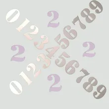 

0-9 Numbers Digits Metal Cutting Dies Stencils DIY Scrapbooking Die Cuts Photo Album Decorative Embossing DIY Paper Cards