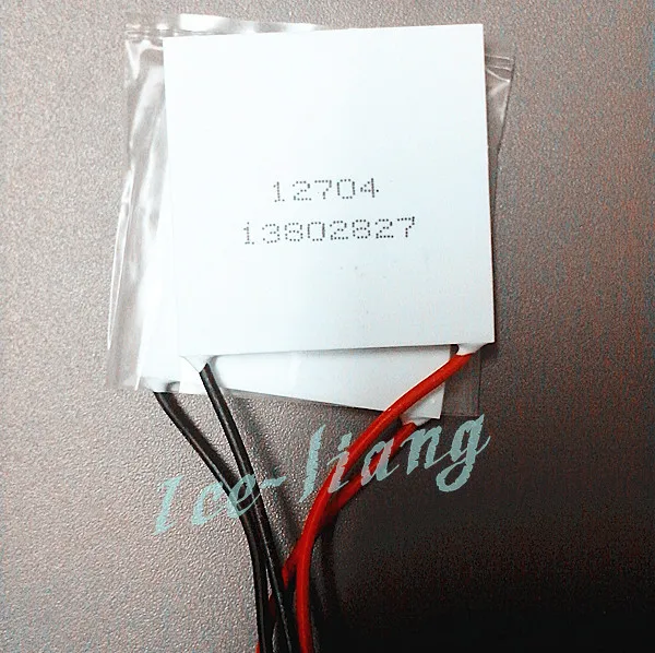 

2PCS/LOT TEC1-12704 40*40 12V4A 12704 TEC 2PCS Thermoelectric Cooler Peltier New of semiconductor refrigeration FREE shipping