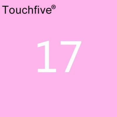 TOUCHFIVE дополнительные цвета соответствующие художественные маркеры кисти ручки для эскиза на спиртовой основе маркеры двойная голова манга Рисование ручки художественные принадлежности - Цвет: 17