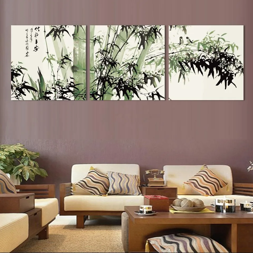 Fashion-large-canvas-art-cheap-modern-abstract-bamboo-canvas-wall-art-landscape-oil-painting-pictures-for