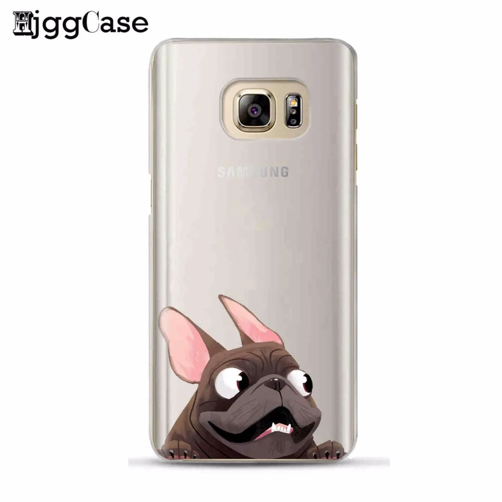 Cute Cartoon Animal Cat Dog Bulldog phone Case for Samsung Galaxy S6 S7 Edge S8 S9 plus J3 J5 J7 A3 A5 A7 2016 2017 A8 plus 2018 Cute Cartoon Animal Cat Dog Bulldog phone Case for Samsung Galaxy S6 S7 Edge S8 S9 plus J3 J5 J7 A3 A5 A7 2016 2017 A8 plus 2018
