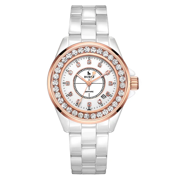 Reloj Mujer повседневные женские часы роскошные женские часы керамические кварцевые часы Relogio Feminino модные часы женские часы Новинка - Цвет: GoldDiamond