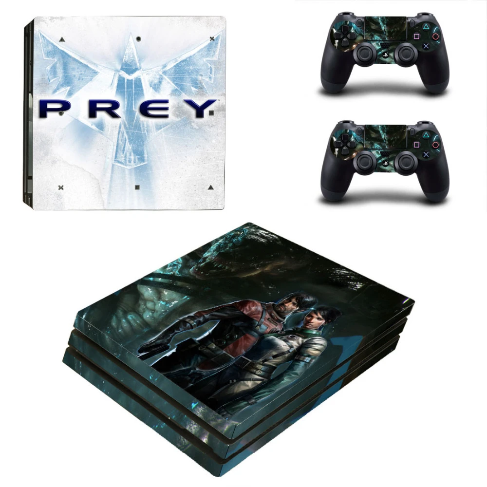 Game Prey Ps4 Pro Skin Sticker Decal For Sony Playstation 4 Console And 2 Controller Skin Ps4 Pro Skin Sticker Vinyl Accessories Stickers Aliexpress