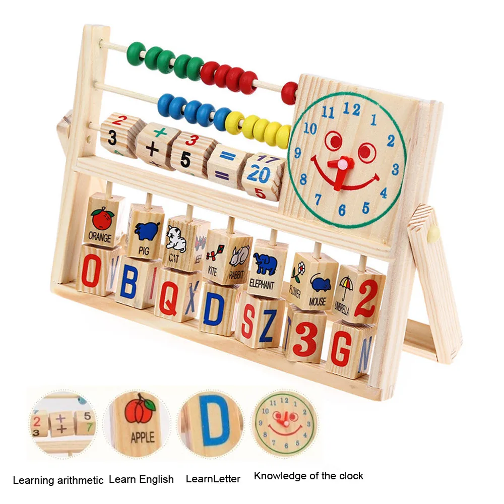 MUQGEW Kids Boy Girl Baby Learning Early Educational Development Abacus Wooden Toys Stress Relief Toy Funny Kids Gift 20 MUQGEW Kids Boy Girl Baby Learning Early Educational Development Abacus Wooden Toys Stress Relief Toy Funny Kids Gift 20