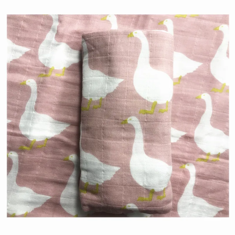 Органическое хлопковое муслиновое Пеленальное Одеяло, пеленки для новорожденных, газовое банное одеяло для младенцев, накидка для сна, чехол для коляски