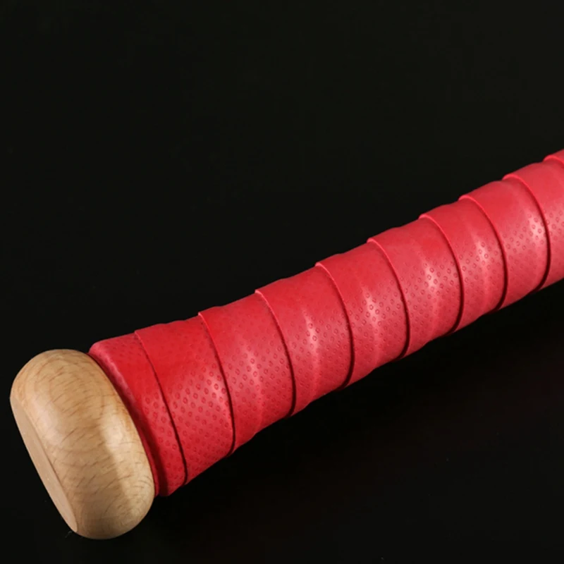 Жесткая деревянная бейсбольная бита 54 см, твердая деревянная бейсбольная бита, профессиональная бейсбольная палка, впитывающий пот гель для рук, случайный цвет