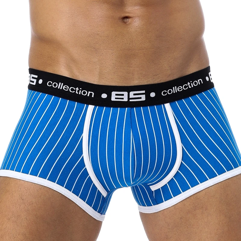 

BS Brand Boxer Men Underwear Cueca Male Panties Sexy Breathable Boxers Slip Underpants Cuecas boxershorts Men Hombre 6