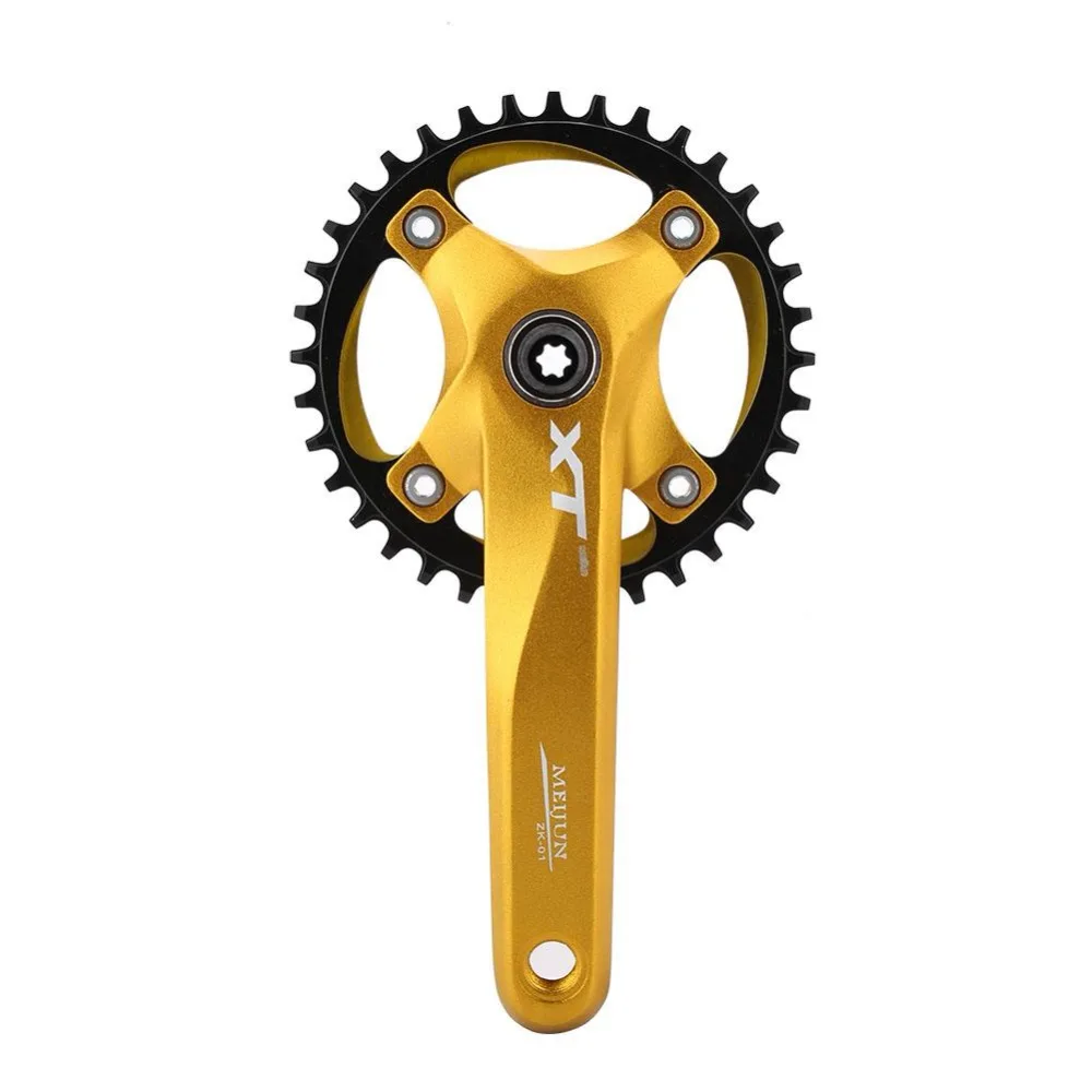 MEIJUN BCD104mm велосипед Crankset 170 мм велосипед шатуна велосипед шатуны неотъемлемой одной Скорость Звездочка 36 т велосипед аксессуар