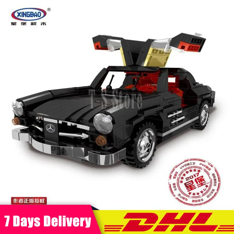 

DHL XingBao 03010 825Pcs MOC Technic The Photpong Car DIY Set Education Building Blocks Bricks Model Toys Compatible LegoINGlys