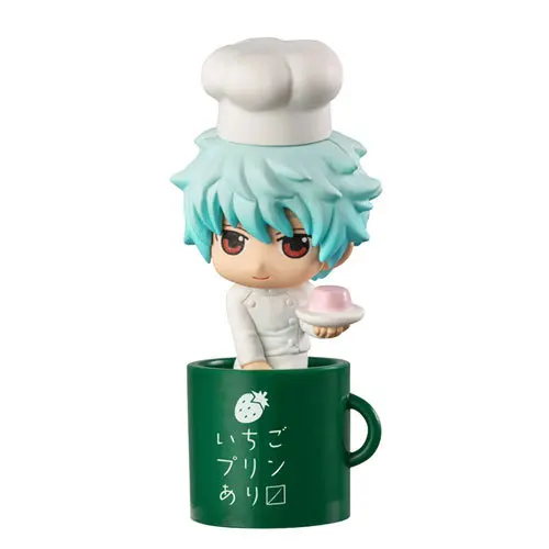 6 шт./компл. Аниме Фигурка Серебряная Душа Hijikata Sakata Gintoki Leader Kagura Sougo Gintama кафе чайная