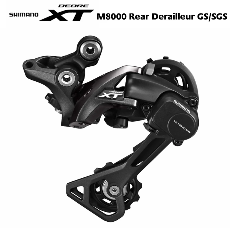 Задний переключатель передач SHIMANO Deore XT M8000 Shadow + GS / SGS 11 скоростей для горного