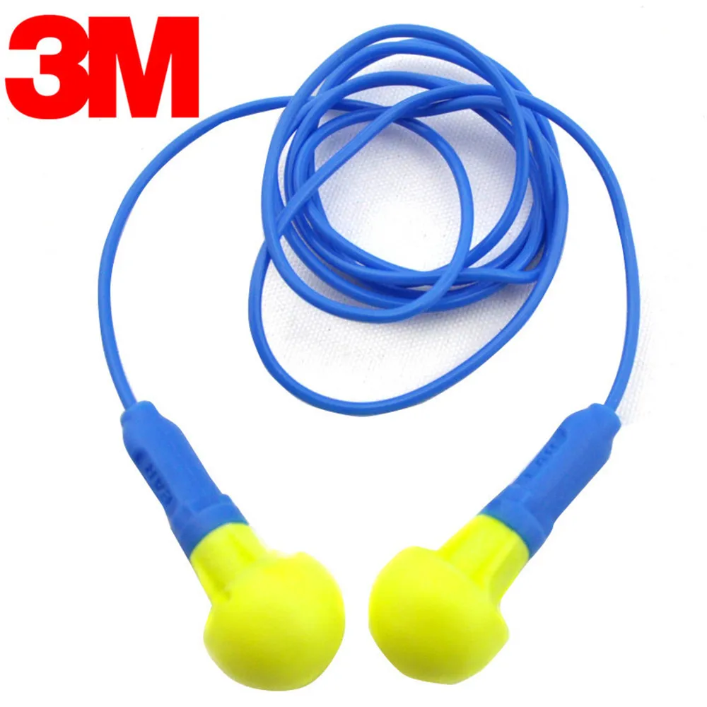 

3M 318-1005 Earplugs Sound Insulation Wired Earplugs Anti-noise Earplugs For Sleeping High Quality Patent Foam