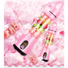 Фруктовая соковыжималка маленькая электрическая офисная мини-кухня 6 Пропеллер молочный встряхиватель соевое молоко перезаряжаемый портативный