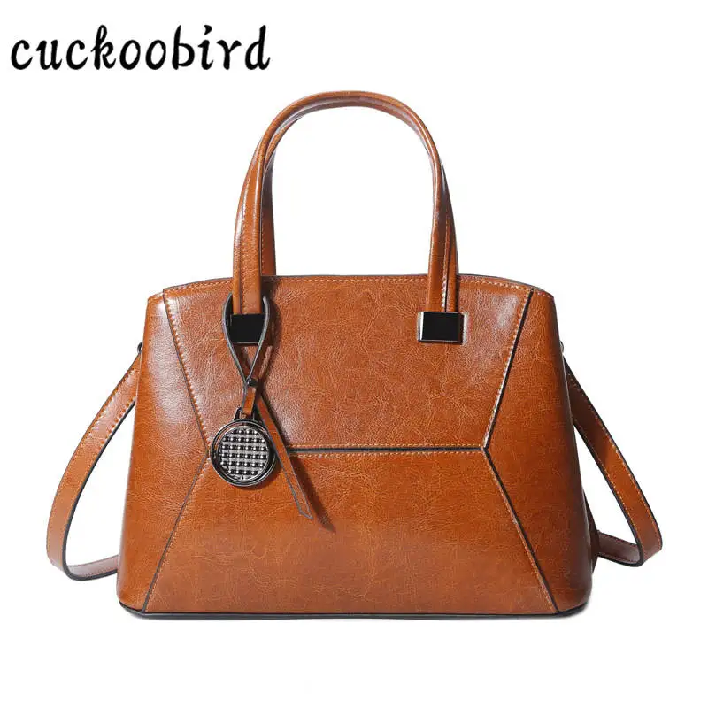 

New 2018 Luxury Genuine Leather Women Handbag Leather Shoulder Bag Female Crossbody Bag for Women Messenger Bags Tote Casual Bag
