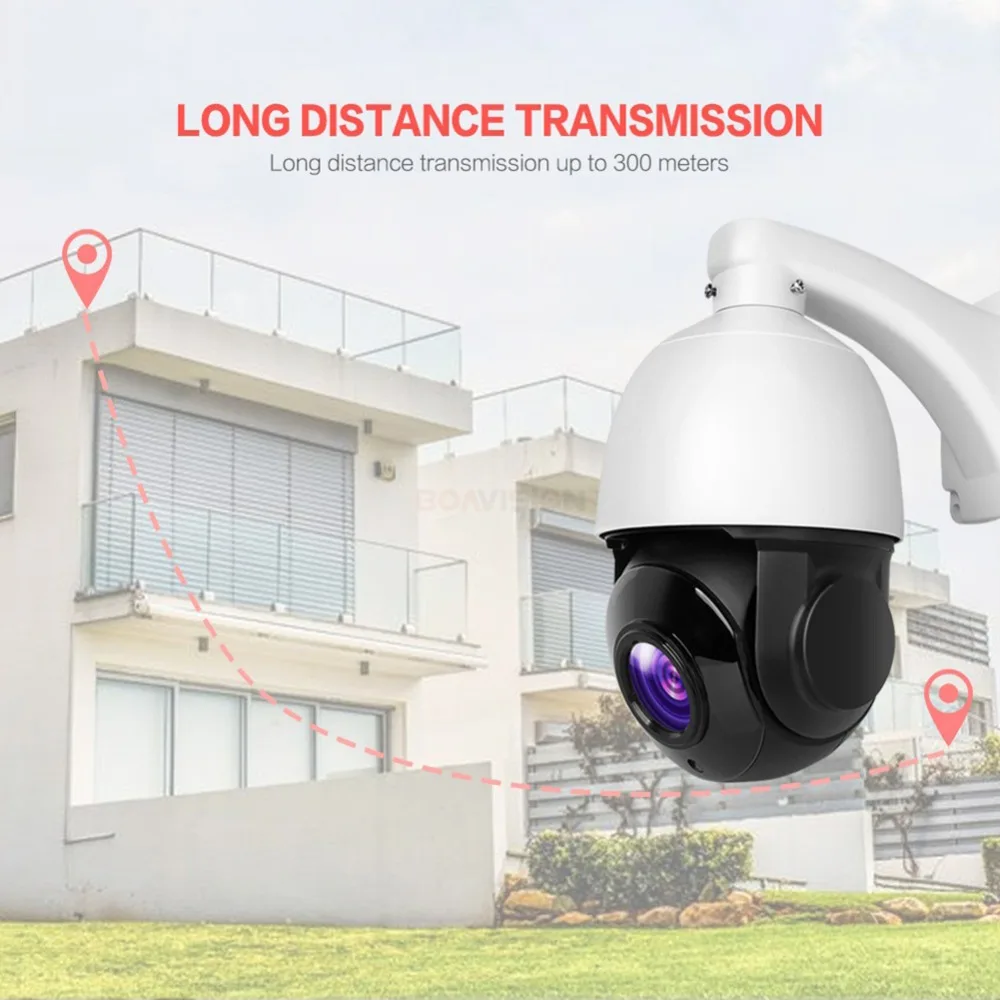 4,5 pulgadas 1080 P AHD cámara PTZ Dome 2MP 30X Zoom IR 50 M de seguridad CCTV AHD cámara a prueba de agua cámara de vigilancia de vídeo - 2