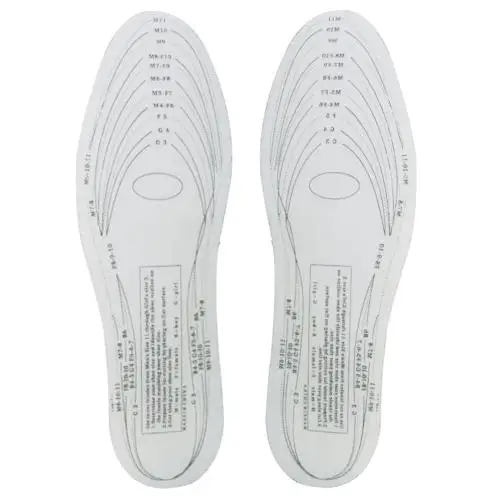 

1 Pair Men Women Comfortable Soft Antibacterial Memory Foam Shoe Pad Insoles