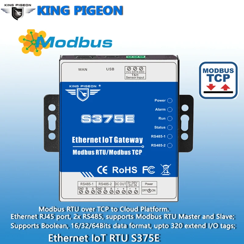 S375E-Ethernet IoT RTU
