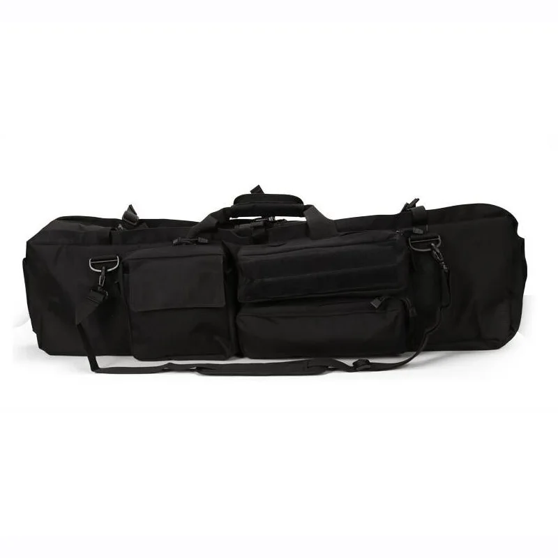 Нейлоновая тактическая сумка для ружья, чехол для переноски ружья, около 100 см, с плечевым ремнем, сумка для охоты на открытом воздухе, защитный чехол, квадратный рюкзак