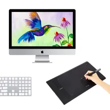 Discount! Digital drawing Tablets Ugee M708 graphics tablet for painting 10*6 Inch with Wireless Rechargeable Pen and glove Free Shipping